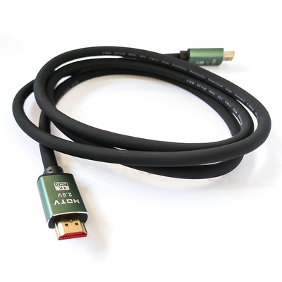 طول مخصص قبل الميلاد PVC سترة عالية السرعة كابل HDMI للحصول على إيثرنت 3D 4K عودة الصوت