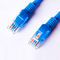 HDPE Insulation 1.5m Ethernet Lan Cable Blue CCA Cat6 UTP Patch Cord