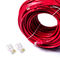 سلك التصحيح الأحمر PVC 250Mbps Cat6 23AWG 4P ANSI قياسي